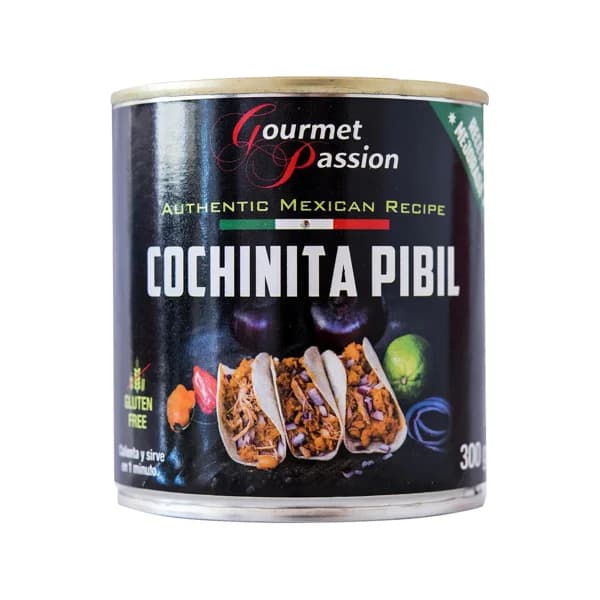 GOURMET PASSION Cochinita pibil (relleno taco, gusi basado en carne de cerdo) GOURMET PASSION 300 g. - 0.3 kg - Imagen del producto en Findit
