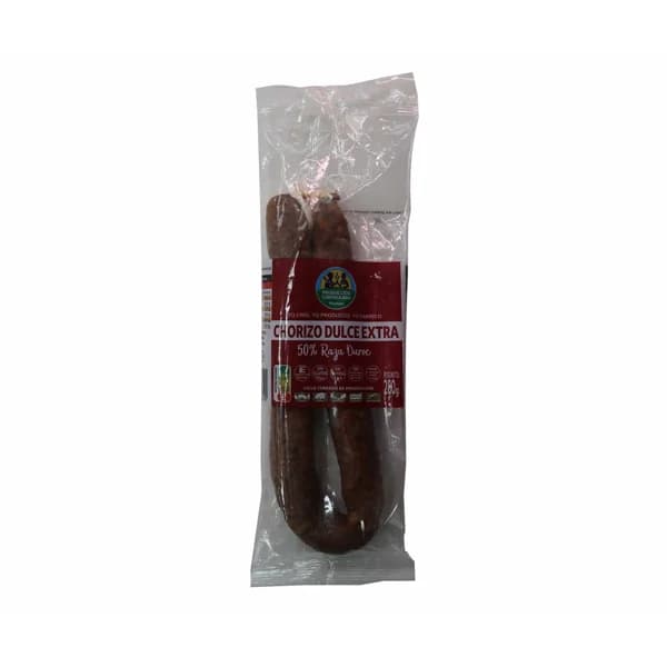 ALCAMPO CULTIVAMOS LO BUENO  Sarta de chorizo dulce de categoría extra (50% raza Duroc)  280 g. - 0.28 kg - Imagen del producto en Findit