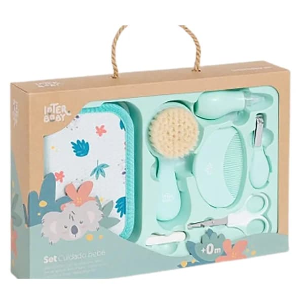 Set de higiene con neceser de koala azul, INTERBABY. - 1 ud - Imagen del producto en Findit