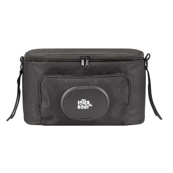 Bolsa organizadora para carrito de paseo, color negro, INTERBABY. - 1 ud - Imagen del producto en Findit