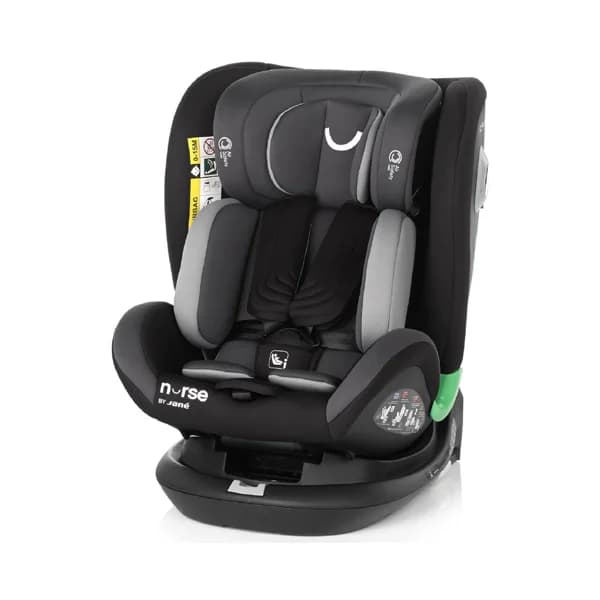 Silla de auto para grupo 0+/1/2/3 ISOFIX, Cruiser Isize Giratoria 360º Nurse by Jane, CRUISER I-SIZE DE 40 A 150 GRIS CARBÓN. - 1 ud - Imagen del producto en Findit