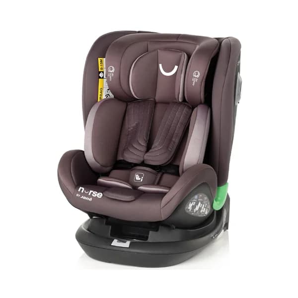 Silla de auto para grupo 0+/1/2/3 ISOFIX, Cruiser Isize Giratoria 360º Nurse by Jane, CRUISER I-SIZE DE 40 A 150 GRIS ROSA. - 1 ud - Imagen del producto en Findit