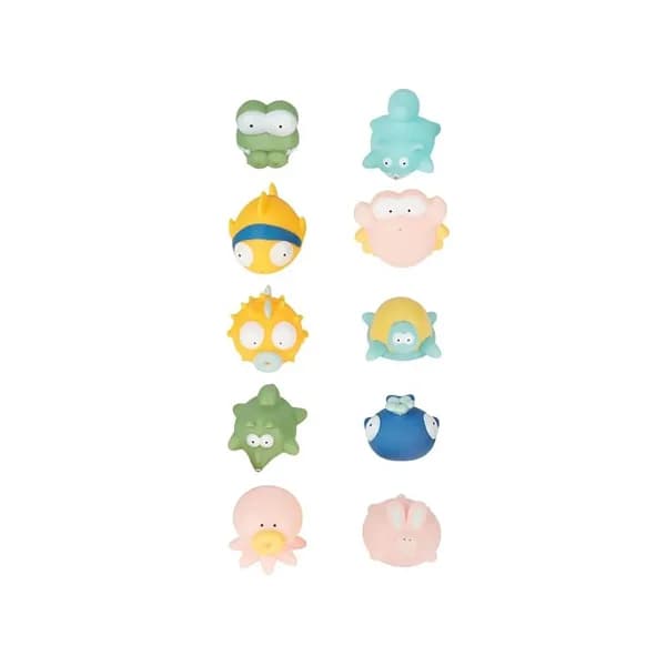 Set de 10 juguetes para baño con bolsa, BABYMOOV. - 1 ud - Imagen del producto en Findit