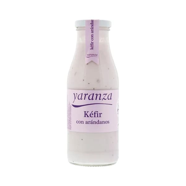 YARANZA Kéfir con arándanos elaborado con leche fresca de vaca 500 g. - 0.5 l - Imagen del producto en Findit