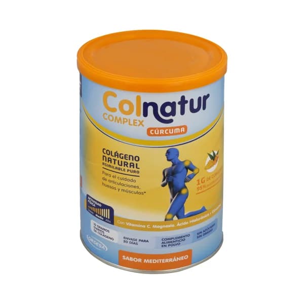 COLNATUR Complemento alimenticio a base de colágeno y cúrcuma, con sabor mediterraneo COLNATUR Complex 250 g. - 0.25 kg - Imagen del producto en Findit