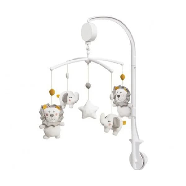 Carrusel musical de león para cuna, INTERBABY. - 1 ud - Imagen del producto en Findit