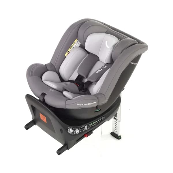 Silla auto giratoria NURSE by JANÉ RANGER ISOFIX, desde 0 meses a 150cm, color gris. - 1 ud - Imagen del producto en Findit
