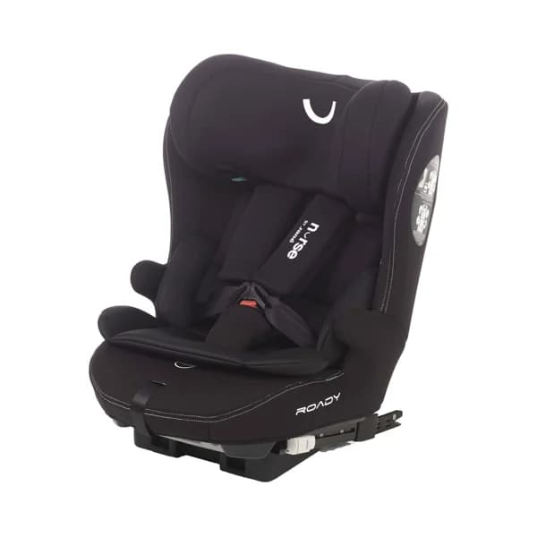 Silla auto evolutiva NURSE by JANÉ ROADY ISOFIX, desde los 15 meses a 150cm, color negro. - 1 ud - Imagen del producto en Findit