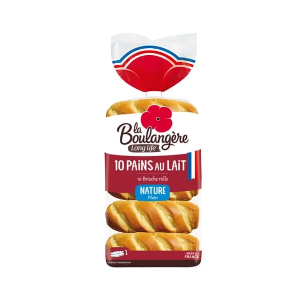LA BOULANGÈRE Pan de leche 10 uds 350 g. - 0.35 kg - Imagen del producto en Findit