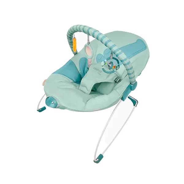 Hamaca musical Mummy Hipo color verde, ASALVO. - 1 ud - Imagen del producto en Findit