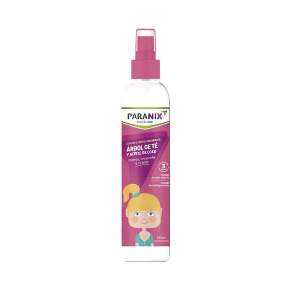 PARANIX Spray acondicionador anti piojos, especial niñas a partir de 3 meses PARANIX 250 ml. - 0.25 l - Imagen del producto en Findit