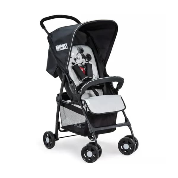 Cochecito de paseo ligero, color gris, HAUCK Disney Mickey Stars, con cubierta de lluvia. - 1 ud - Imagen del producto en Findit