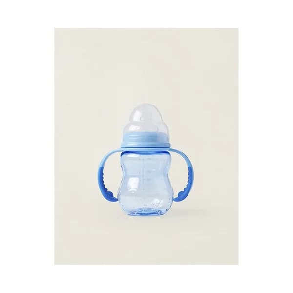 Biberón de entrenamiento con asas de 240ml, NUBY. - 1 ud - Imagen del producto en Findit