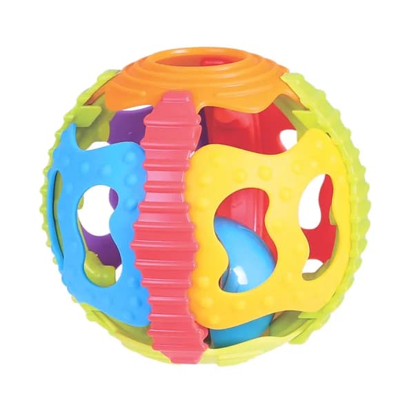 Pelota sonajero multicolor, PLAYGRO. - 1 ud - Imagen del producto en Findit