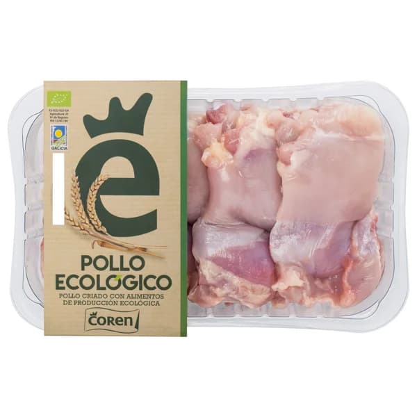 COREN Bandeja de escalopes de pollo ecológico. - 1 ud - Imagen del producto en Findit