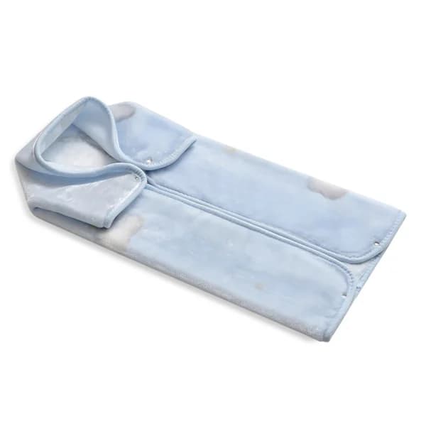 Manta saco Rachel de terciopelo multiusos 80x90cm, INTERBABY. - 1 ud - Imagen del producto en Findit