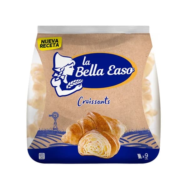 LA BELLA EASO Croissants 9 uds. 270 g. - 0.27 kg - Imagen del producto en Findit