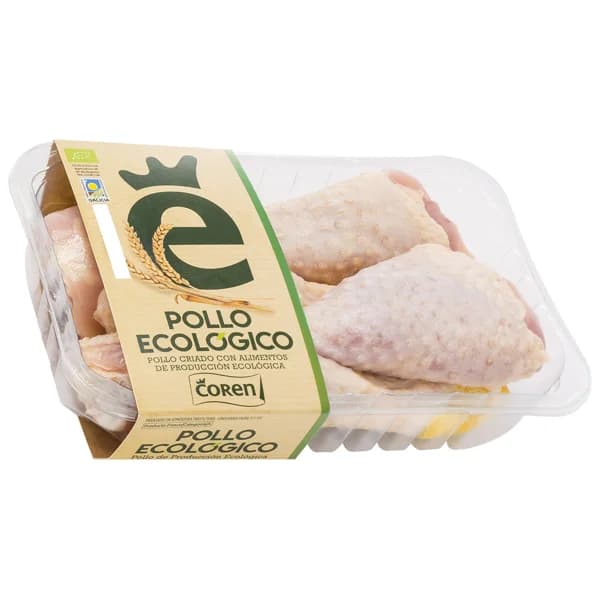 COREN Bandeja de jamoncitos con piel de pollo ecológico. - 1 ud - Imagen del producto en Findit