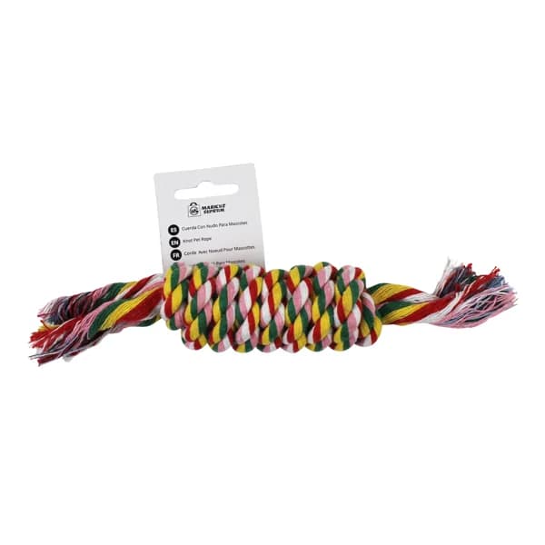 MARKET SUPREM Cuerda con nudo para mascotas 25 cm MARKET SUPREM - 1 ud - Imagen del producto en Findit