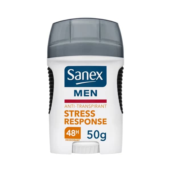 SANEX Desodorante stick para hombre con protección antitranspirante hasta 48 horas SANEX Men stress response 50 ml. - 0.05 l - Imagen del producto en Findit