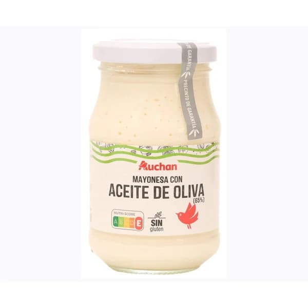 PRODUCTO ALCAMPO Mayonesa con aceite de oliva frasco de 225 ml. - 0.23 l - Imagen del producto en Findit