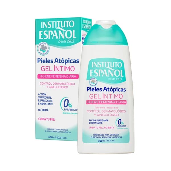 INSTITUTO ESPAÑOL Gel intimo de uso diario, para pieles atópicas INSTITUTO ESPAÑOL 300 ml. - 0.3 l - Imagen del producto en Findit