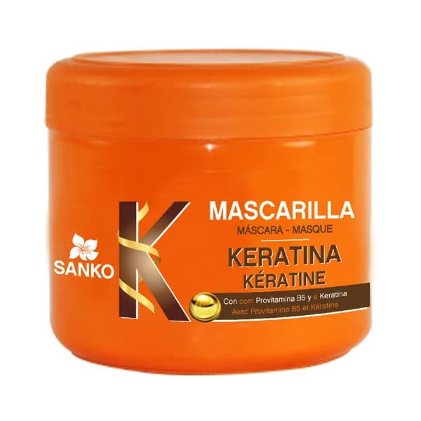 SANKO Mascarilla hidratante y nutritiva para cabellos secos y dañados SANKO 500 ml. - 0.5 l - Imagen del producto en Findit