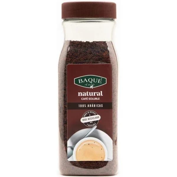 Café soluble natural BAQUÉ, frasco 200 g - 0.15 ud - Imagen del producto en Findit
