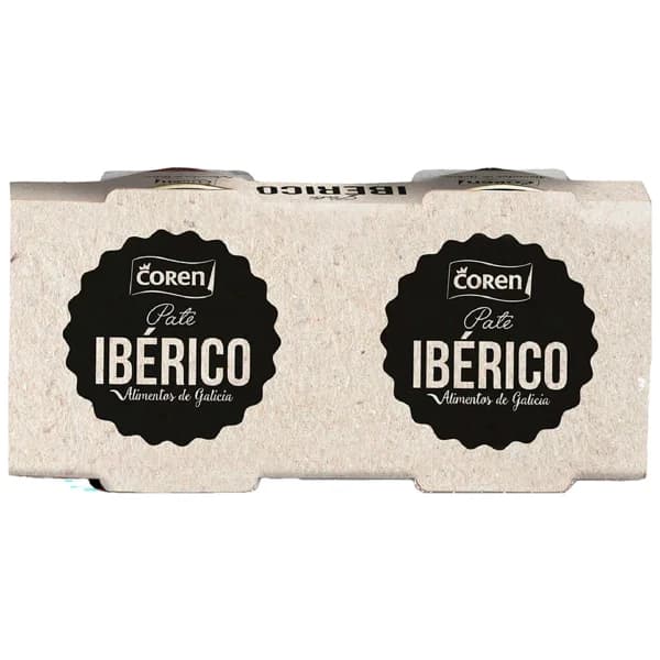 COREN Paté de hígado de cerdo ibérico COREN lata de 78 g. pack de 2 uds. - 0.16 kg - Imagen del producto en Findit