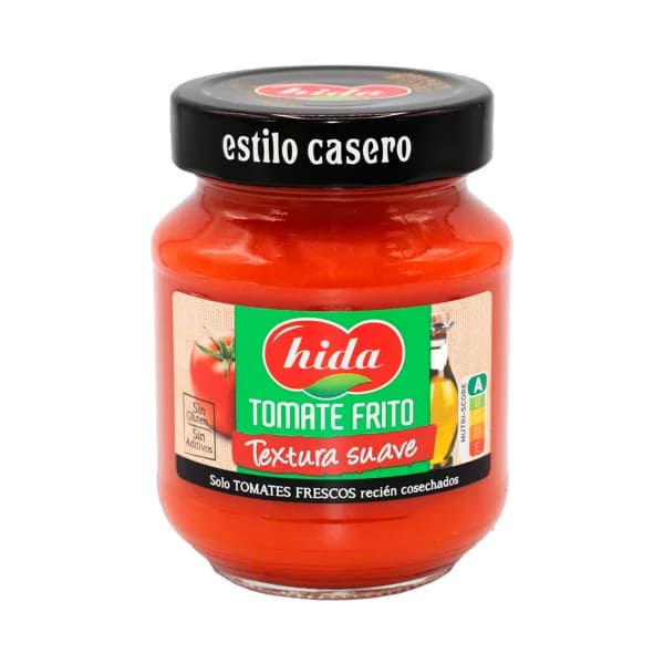 HIDA Tomate frito ligero y suave frasco de 290 g. - 0.29 kg - Imagen del producto en Findit