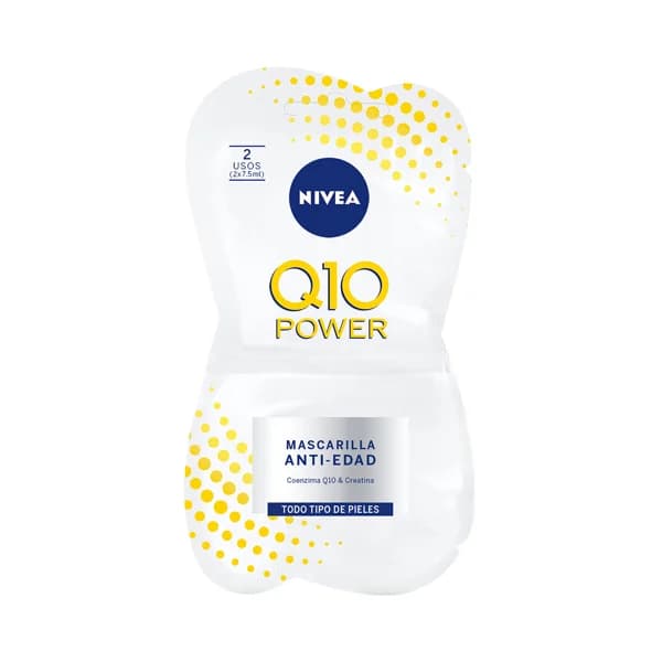 NIVEA Q10 power Mascarilla anti edad para todo tipo de pieles 2 x 7.5 ml. - 1 ud - Imagen del producto en Findit