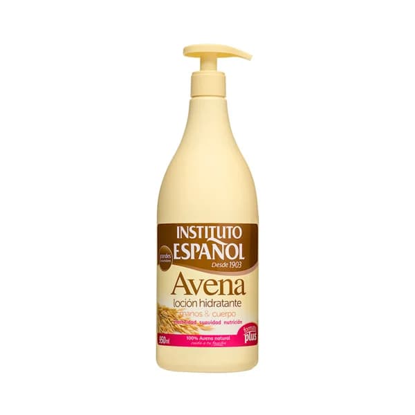 INSTITUTO ESPAÑOL Loción hidratante para cuerpo y manos con avena 100% natural INSTITUTO ESPAÑOL 950 ml. - 0.95 l - Imagen del producto en Findit