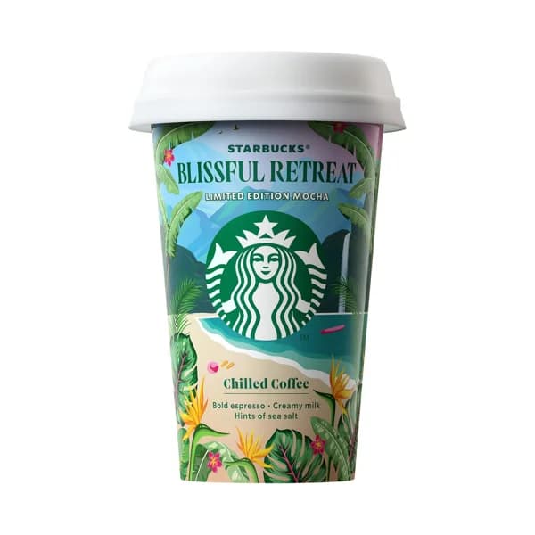 STARBUCKS Blissful retreat Bebida de café cappuccino con un toque de chocolate y avellana 220 ml. - 0.22 l - Imagen del producto en Findit