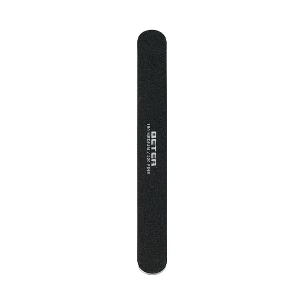 BETER Lima de uñas fibra de vidrio de 17,5 cm y grano 180 / 220 BETER. - 1 ud - Imagen del producto en Findit