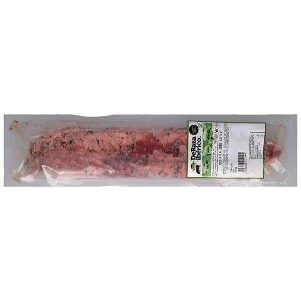 Costilla ibérica al ajillo en tira y sin gluten DERAZA - 1 ud - Imagen del producto en Findit