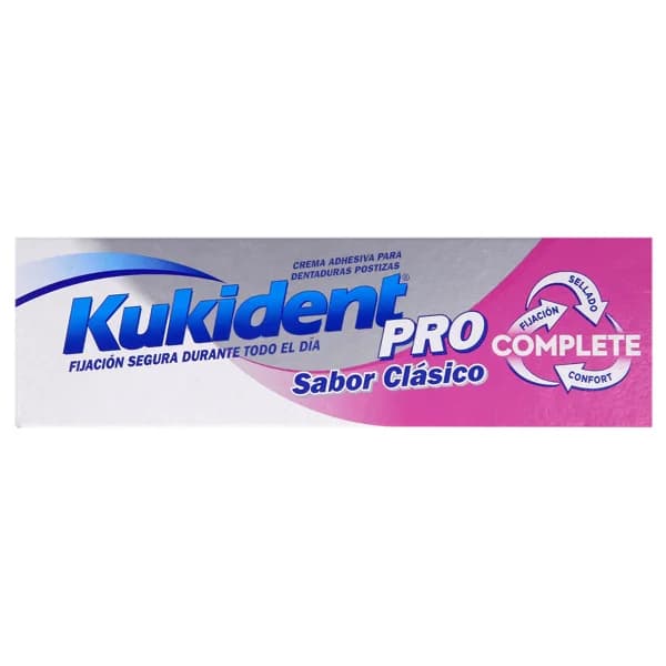 KUKIDENT Crema adhesiva para prótesis dental, sabor clásico KUKiDENT Pro 47 g. - 1 ud - Imagen del producto en Findit