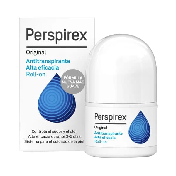 PERSPIREX Original Desodorante roll on unisex con acción antitranspirante 25 ml. - 1 ud - Imagen del producto en Findit