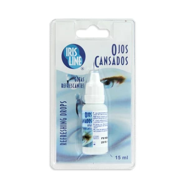 IRIS LINE Gotas refrescantes para aliviar los síntomas de los ojos cansados, IRIS LINE 15 ml. - 1 ud - Imagen del producto en Findit