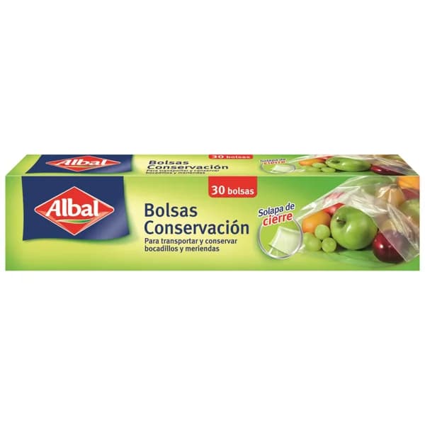 ALBAL Bolsas de conservación de alimentos ALBAL 30 uds. - 1 ud - Imagen del producto en Findit