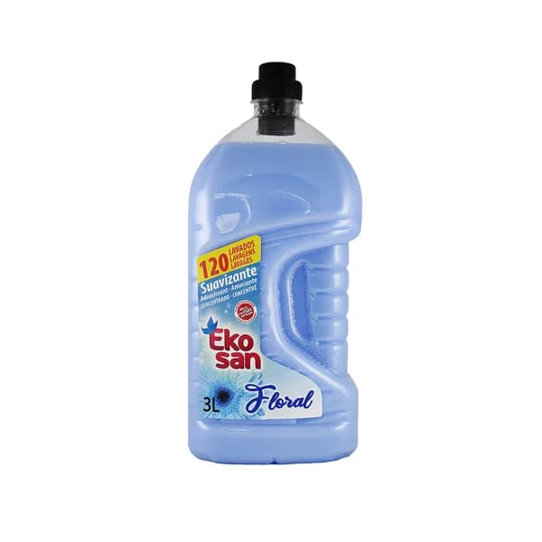 EKOSAN Suavizante concentrado con aroma floral EKOSAN 120 ds. 3 l. - 3 l - Imagen del producto en Findit