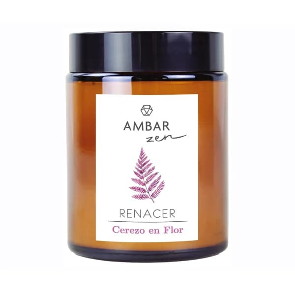 AMBAR Vela cerezo en flor 125 gr. - 0.13 kg - Imagen del producto en Findit