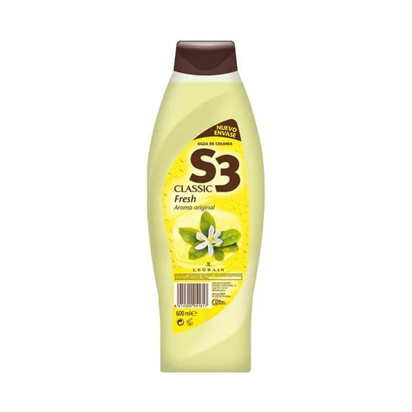 S-3 Agua de colonia familiar cláscia S-3 600 ml. - 0.6 l - Imagen del producto en Findit
