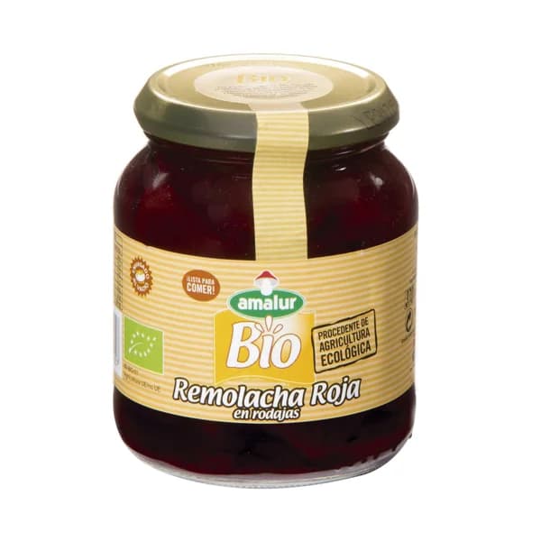 AMALUR Remolacha Roja Rodajas ecológico ALMALUR 230 g. - 0.23 kg - Imagen del producto en Findit