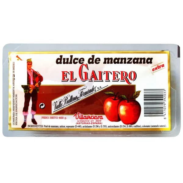 EL GAITERO Dulce de manzana extra EL GAITERO 400 gr, - 0.4 kg - Imagen del producto en Findit