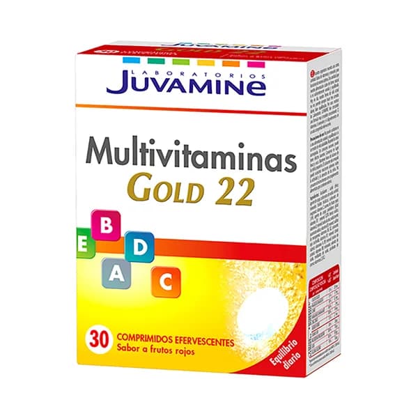JUVAMINE Multivitaminas Gold 22  30 uds. - 0.08 kg - Imagen del producto en Findit