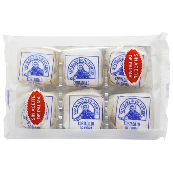 SAN MARTIN DE PORRES Cortadillo de cidra 6 uds. 252 g. - 0.25 kg - Imagen del producto en Findit