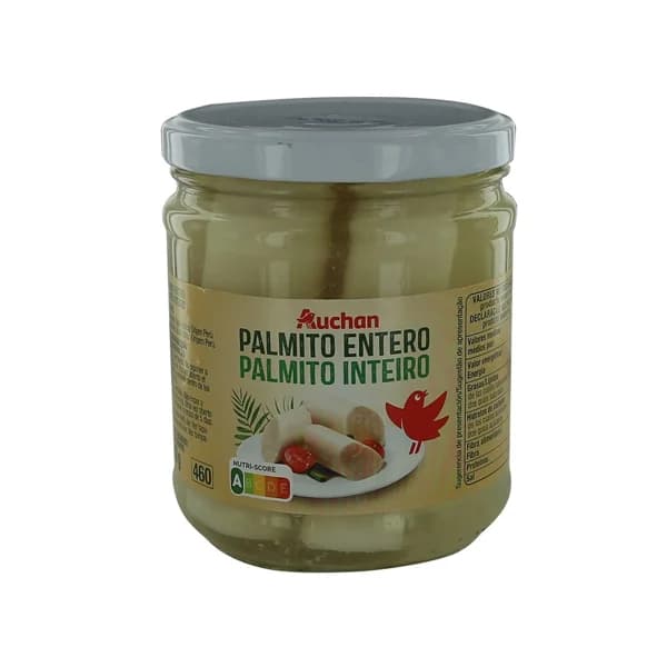 PRODUCTO ALCAMPO Corazones de palmito enteros frasco de 250 g. - 0.25 kg - Imagen del producto en Findit