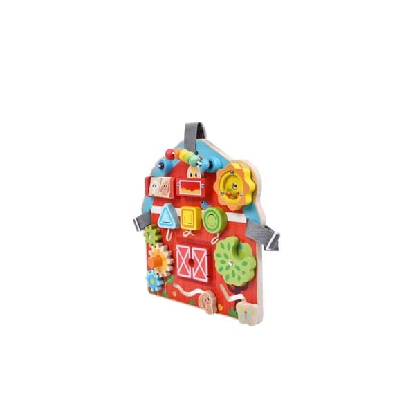 Leo Panel Granja De Actividades Madera ONE TWO FUN ALCAMPO - 1 ud - Imagen del producto en Findit