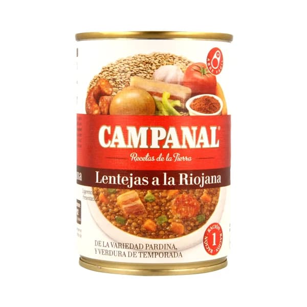 CAMPANAL Lentejas con chorizo CAMPANAL 425 g. - 0.43 kg - Imagen del producto en Findit