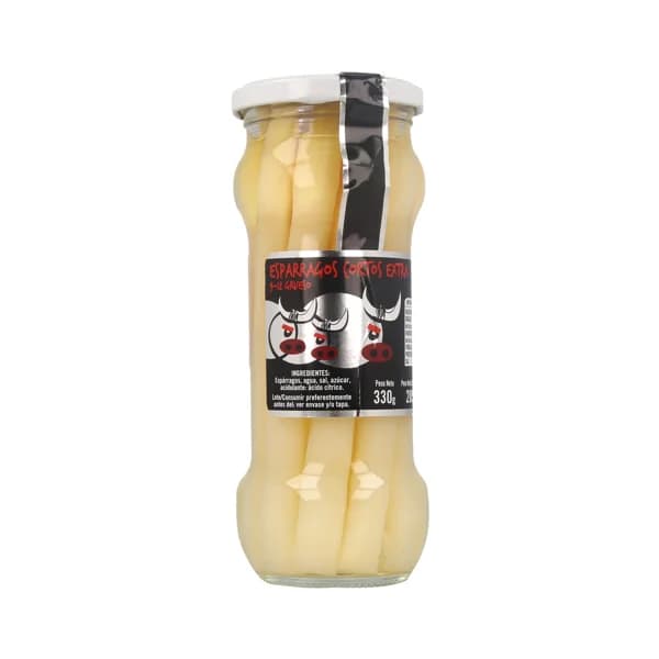 EL ENCIERRO Espárragos blancos 9/12 piezas con d.o.p Navarra frasco 205 g. - 0.21 kg - Imagen del producto en Findit
